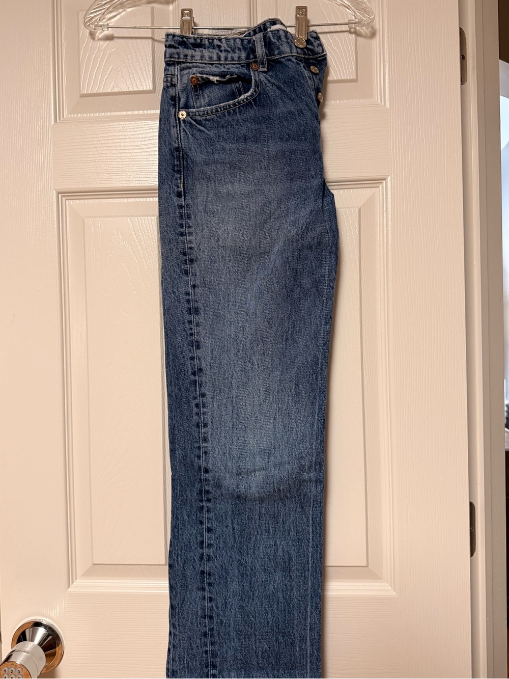 Zara boyfriend Jeans in Medium Blue women